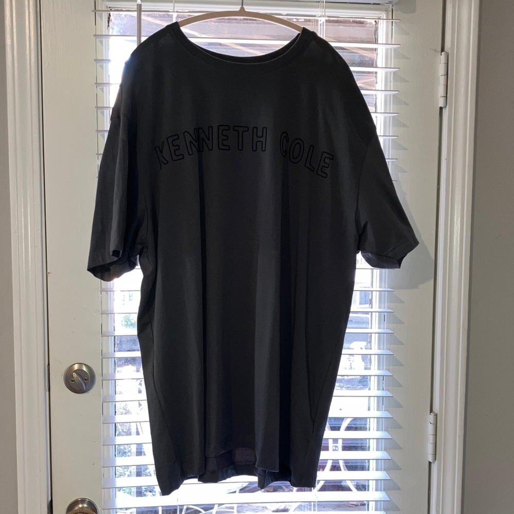 Kenneth Cole Charcoal Gray Men's Tee